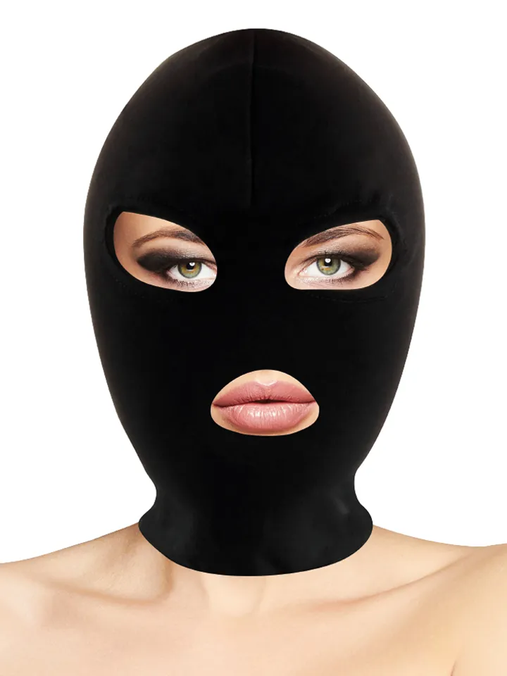 Darkness Subversion Mask Black - BDSM kaukė 1 [full]