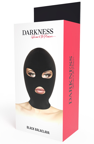Darkness Subversion Mask Black - BDSM kaukė 2