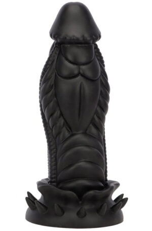 Darksil Allkus Dildo Black 25 cm - Dragon dildo 1