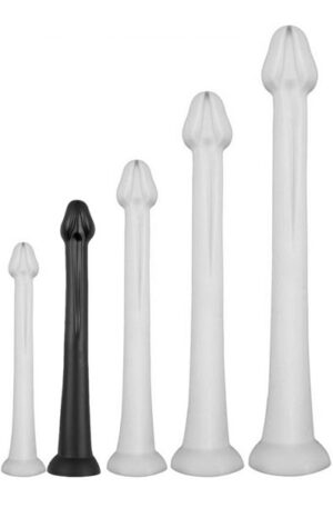 Darksil Whale Dildo Medium Black 40 cm - Ypač ilgas analinis dildo 1