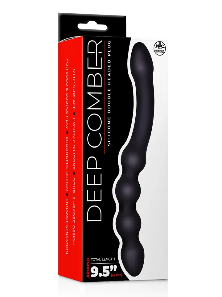Deep Comber Silicone Double Headed Plug - Analinis dildo 3 [full]