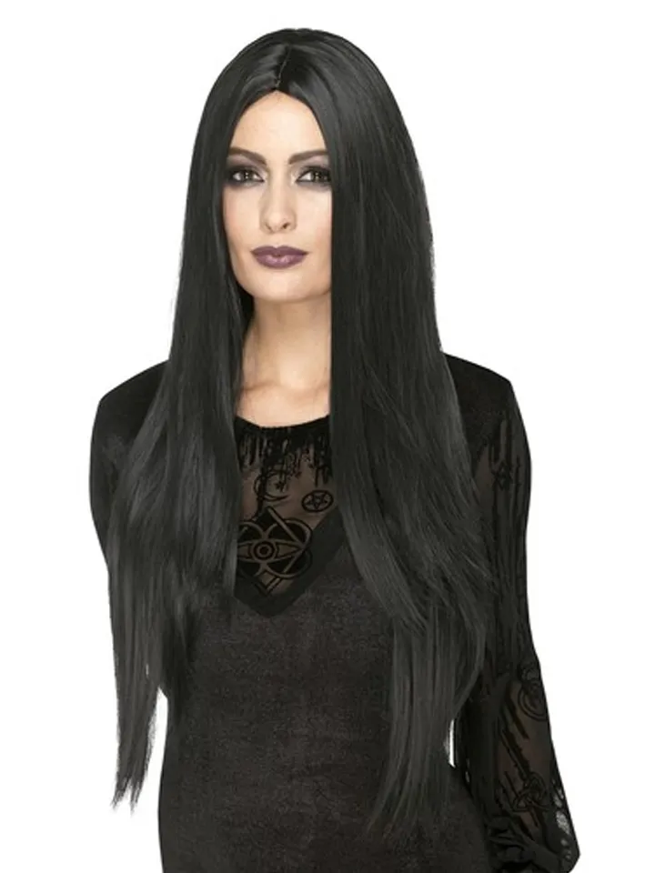 Deluxe Wig Black - Perukas 1 [full]