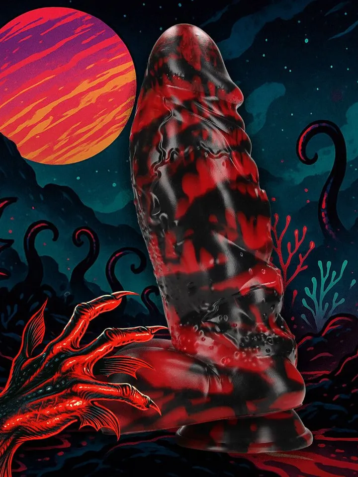 Demon Master Silicone Dildo 21,8 cm - Dragon dildo 3 [full]