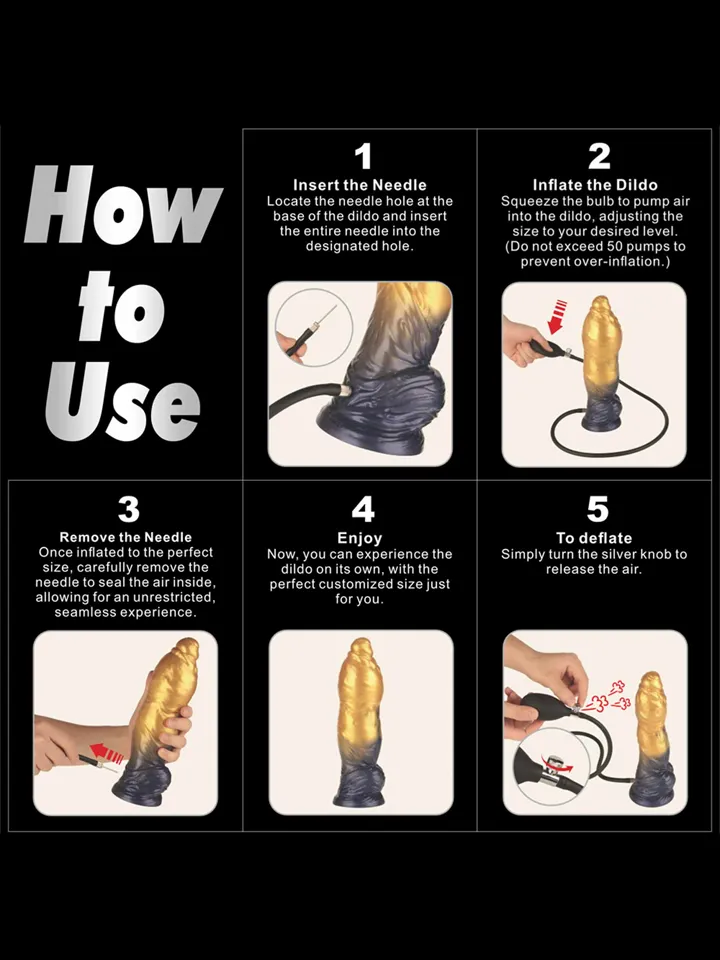 Density Inflatable Dildo Yellow/Blue 25 cm - Pripučiamas dildo 3 [full]