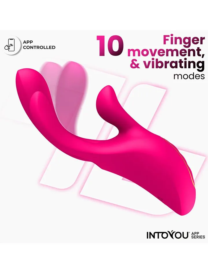 Derek Vibe With Finger Function 3 Motors & App - Su programėle valdomas vibratorius 2