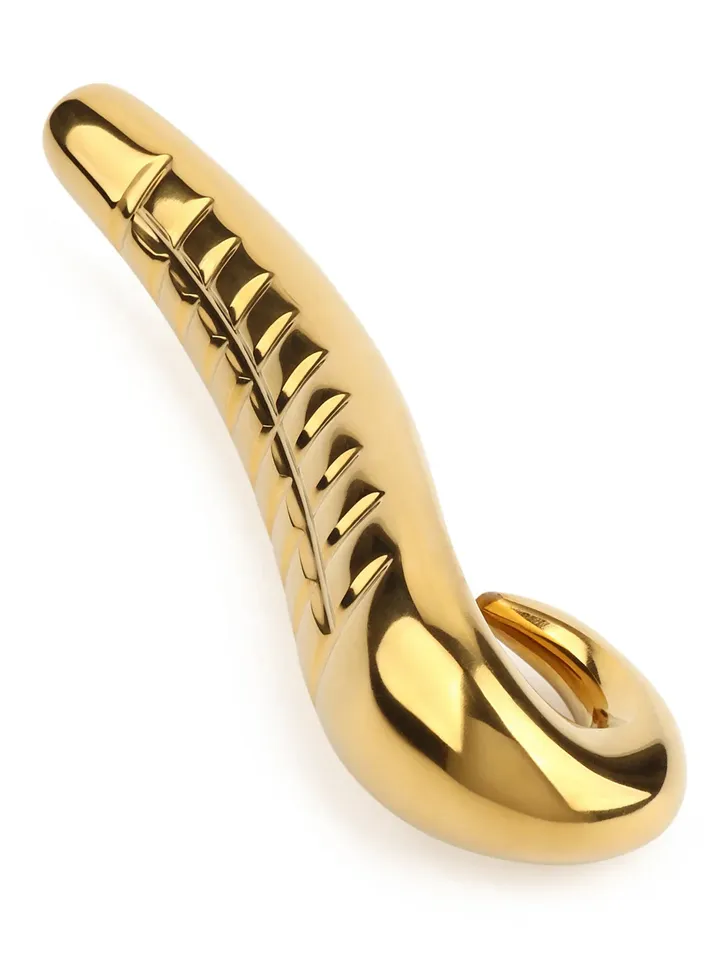 Devil's Tongue Dildo Gold 18 cm - Plieno dildo 1 [full]