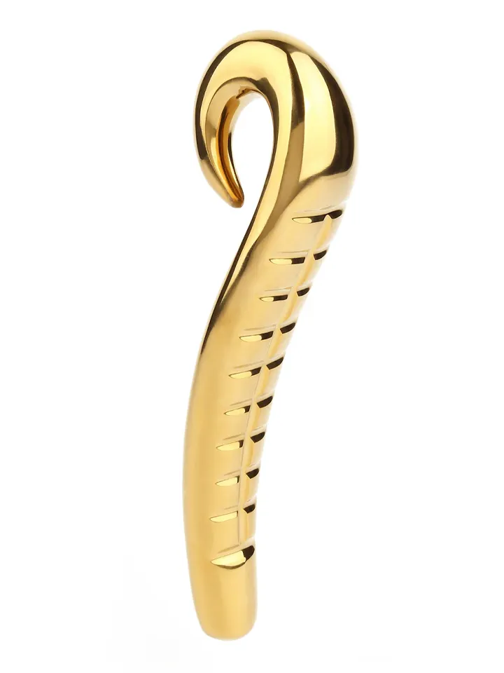 Devil's Tongue Dildo Gold 18 cm - Plieno dildo 2 [full]
