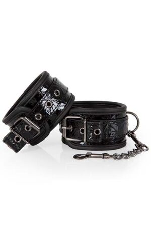 Diabolique Black Ankle Cuffs - Kulkšnies rankogaliai 1