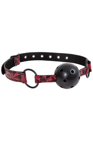 Diabolique Dark Ball Gag Red - Gago kamuolys 1