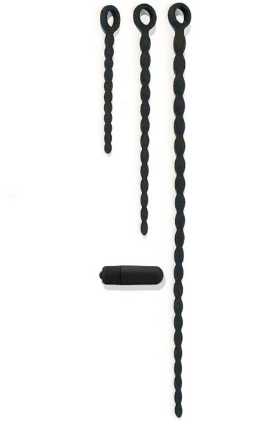 Dilator Set with Vibrating Bullet - Vibruojantis dildo 1