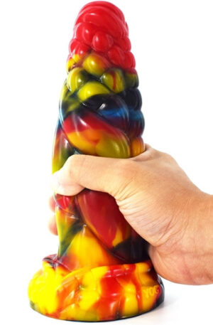 Dildo Pythor Multicolour 23 cm - Dragon dildo 1