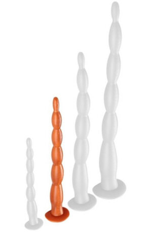 Dildo Scale Beads 40cm - Ypač ilgas analinis dildo 1