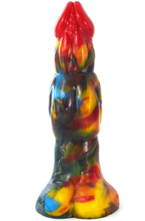 Dildo Wolorz Multicolour 23 cm - Dragon dildo 1