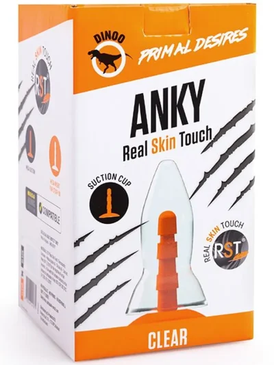 Dinoo Primal Anky Clear 21 cm - XL ButtPug 3