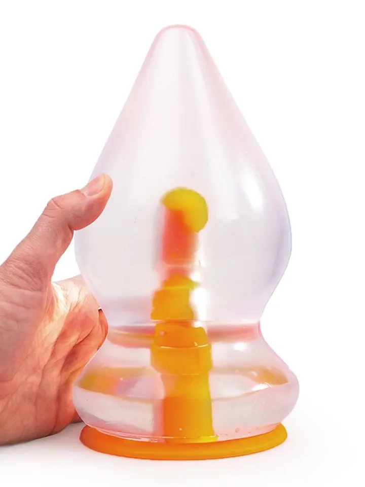 Dinoo Primal Pachy Clear 22,5 cm - Xxl buttplug 1 [full]