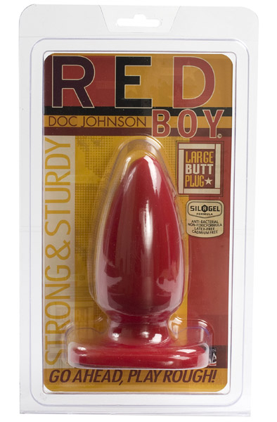 Doc Johnson Red Boy Butt Plug L - Analinis kištukas 2