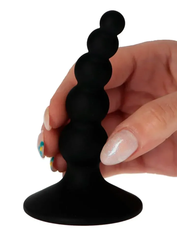 Domino Ass Punisher Silicone Black - Analinis kištukas 1