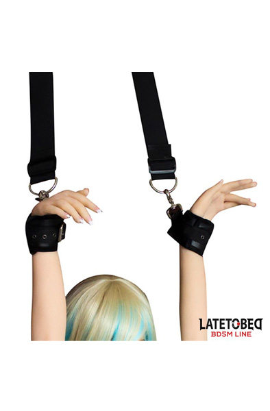 Door Swing Nylon Bind Neoprene Wrist Cuffs - Pozicijos meistras 2