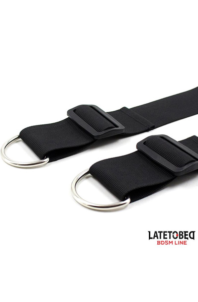 Door Swing Nylon Bind Neoprene Wrist Cuffs - Pozicijos meistras 4