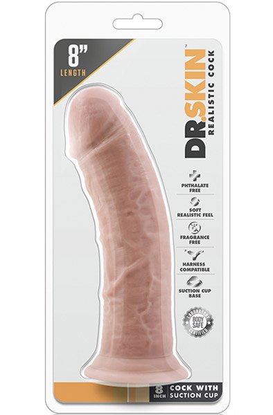 Dr. Skin Cock With Suction Cup 20,5 cm - Dildo 4