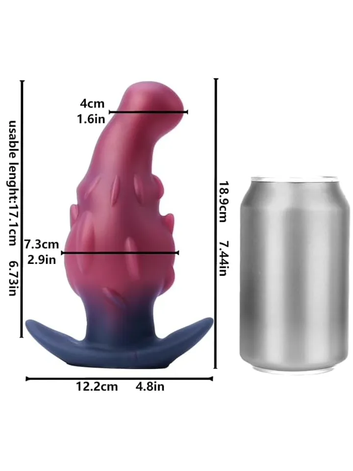 Dragon Fruit Prostate Massager 18,9 cm - XL ButtPug 2