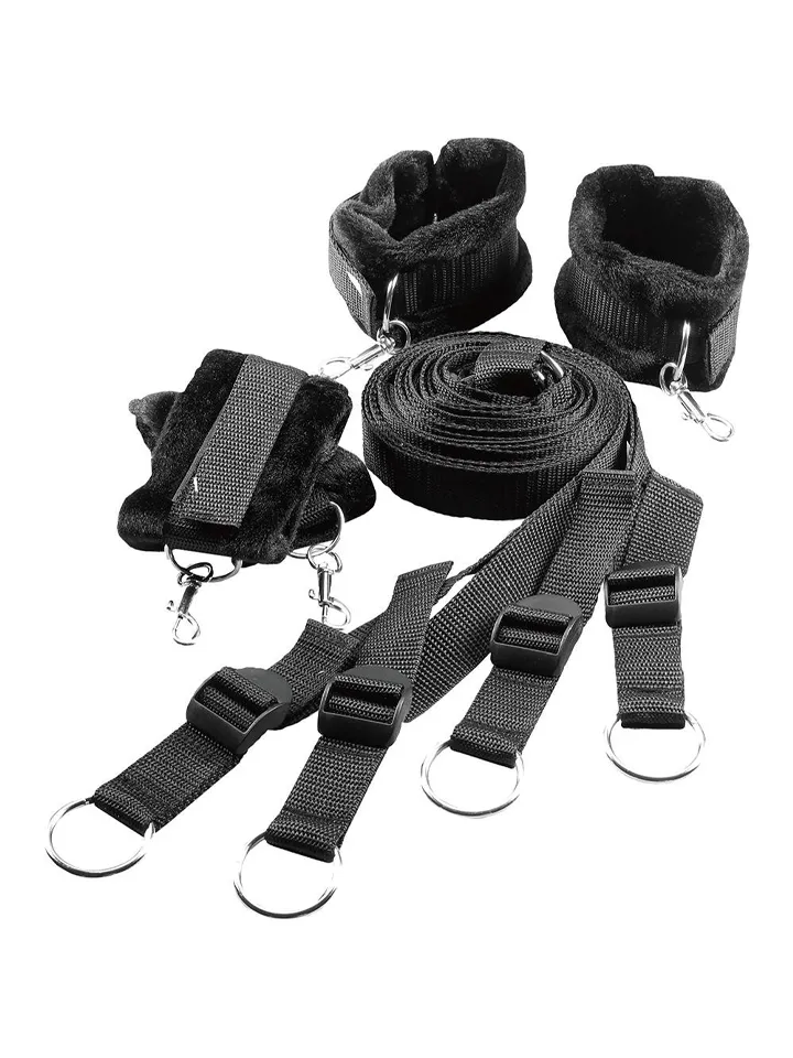 Dream Toys Blaze Bed Restraint Set - Riešas ir kulkšnies rankogaliai 1 [full]