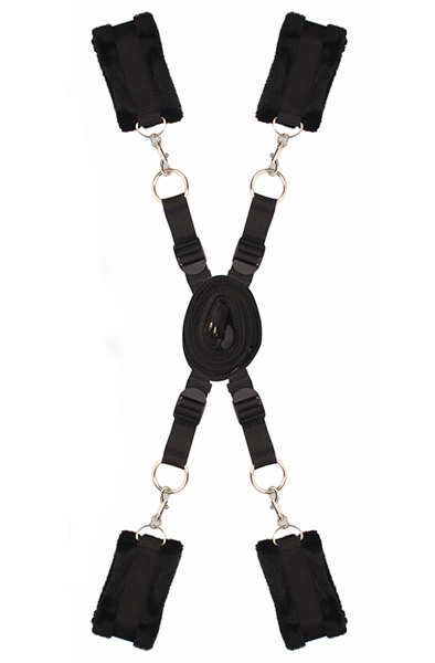 Dream Toys Blaze Bed Restraint Set - Riešas ir kulkšnies rankogaliai 2