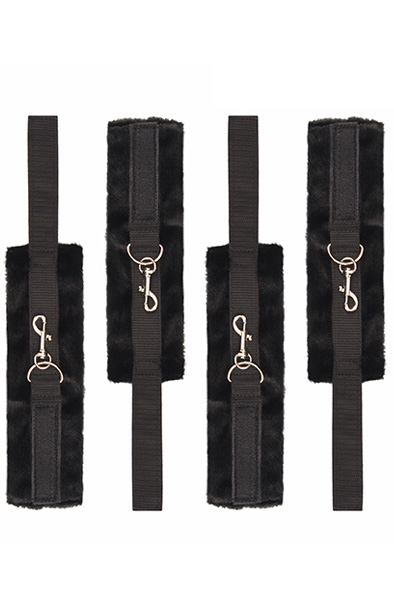 Dream Toys Blaze Bed Restraint Set - Riešas ir kulkšnies rankogaliai 3