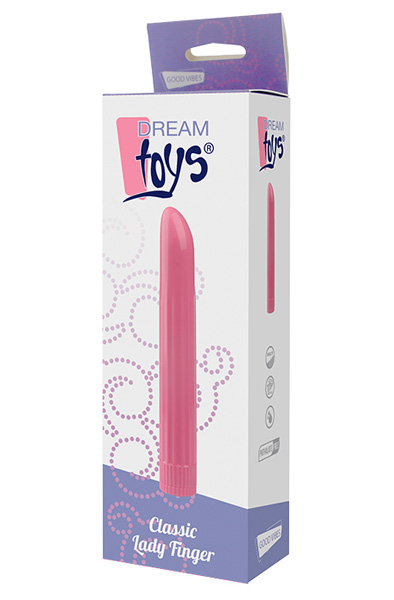 Dream Toys Classic Lady Finger Pink - Klitorinis vibratorius 2