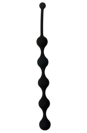 Dream Toys Five Beads Anal Black - Analiniai karoliukai 1