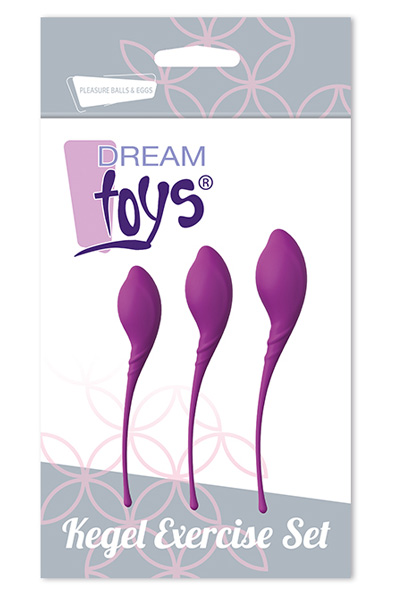 Dream Toys Pleasure Balls & Eggs Kegel Exercise Set - Kegelio rutuliai 2
