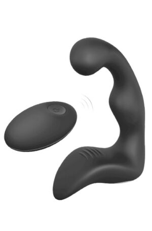 Dream Toys Remote Booty Pleaser Black - Nuotolinio valdymo prostatos vibratorius 1