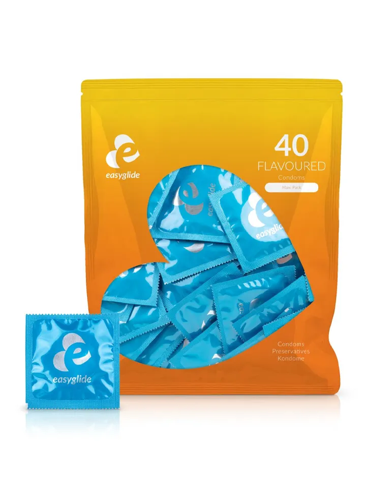 EasyGlide Flavored Condoms 40-pack - Prezervatyvai 1 [full]