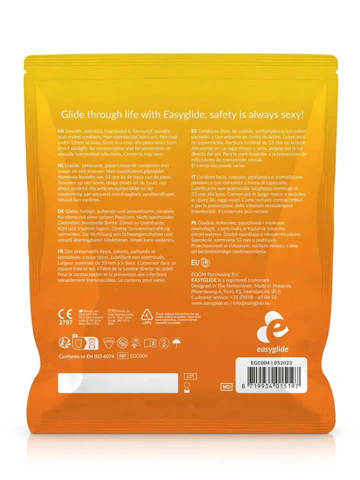 EasyGlide Flavored Condoms 40-pack - Prezervatyvai 3 [full]