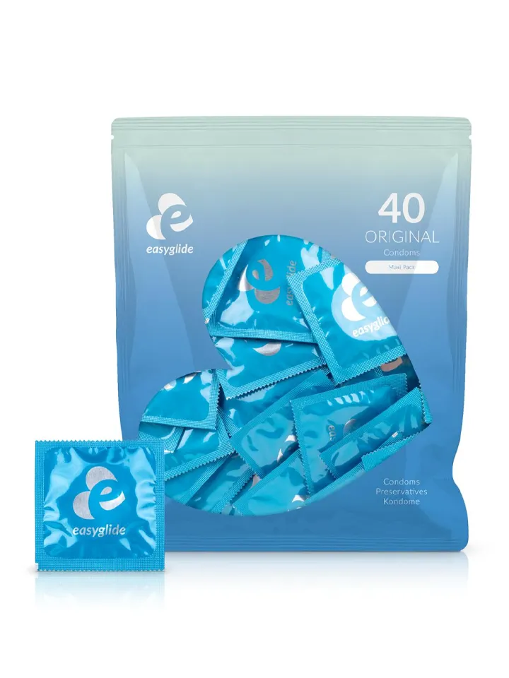 EasyGlide Original Condoms 40-pack - Prezervatyvai 1 [full]