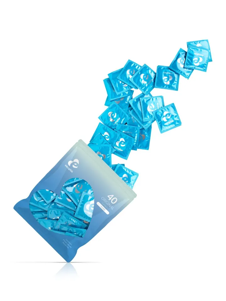 EasyGlide Original Condoms 40-pack - Prezervatyvai 2 [full]