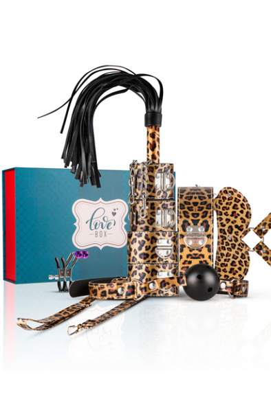 Easytoys BDSM Set Leopard - Vergavimo rinkinys 1