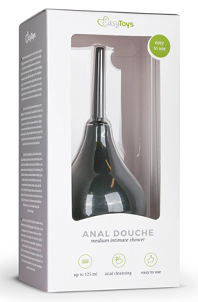 Easytoys Black Anal Douche Medium - Analinis dušas 2