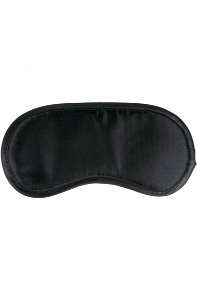 Easytoys Black Satin Eye Mask - Užliejimas 1