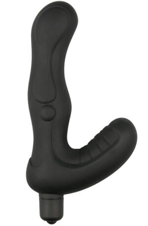 Easytoys Black Silicone Perineum Tickler - Prostatos vibratorius 1