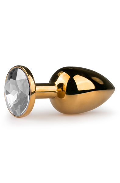 Easytoys Butt Plug No.1 Gold - Analinis kaištis metalinis 1