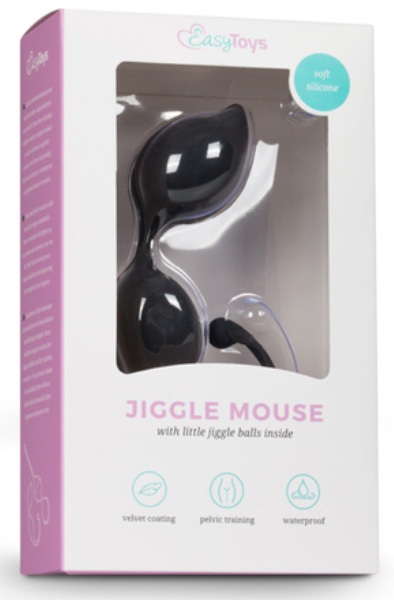 Easytoys Curved Kegel Balls Black - Kegelio rutuliai 2