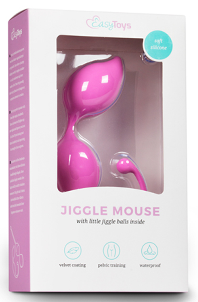 Easytoys Curved Kegel Balls Pink - Kegelio rutuliai 3