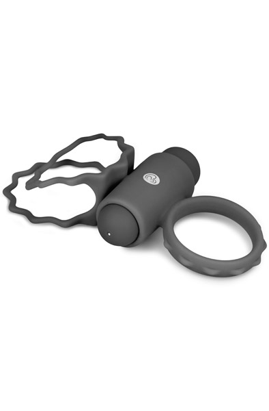 Easytoys Duo Cock Ring - Vibruojantis gaidžio žiedas 2