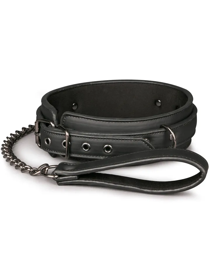 Easytoys Fetish Collar With Leash - Vergijos apykaklė & amp; Pora 1