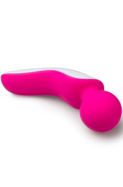 Easytoys Mini Wand Massager Pink/White - Stebuklinga lazdelė / masažo lazdelė 2