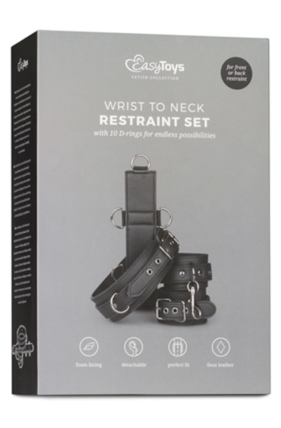 Easytoys Neck and Wrist Restraint Set - Pozicijos meistras 3
