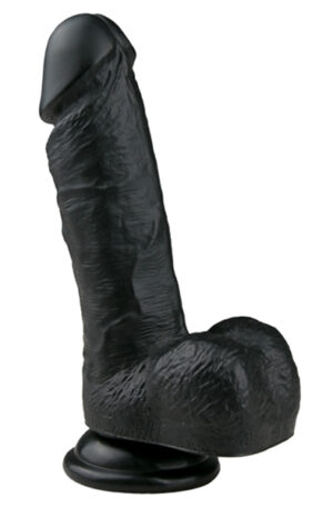 Easytoys Realistic Dildo Black 17,5 cm - Dildo 1