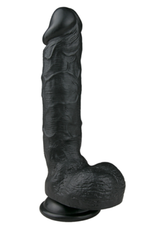 Easytoys Realistic Dildo Black 22,5 cm - Dildo 1