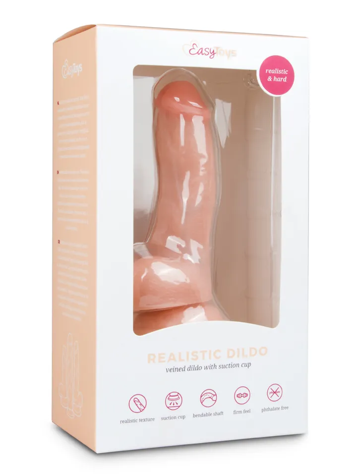 Easytoys Realistic Dildo Flesh 15 cm - Mažas dildo 3 [full]